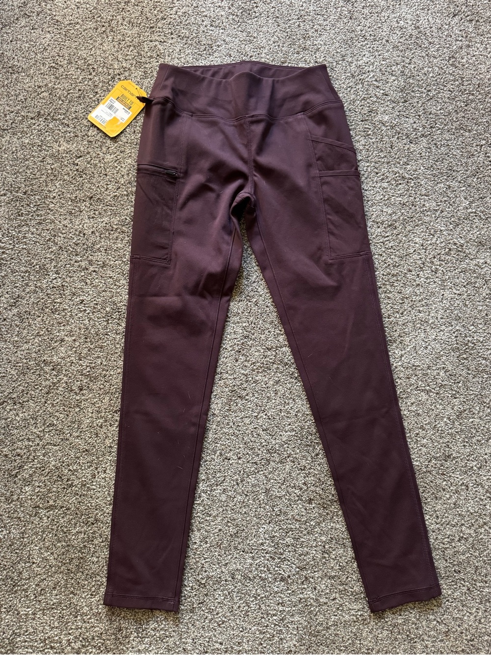 NWT Carhartt Stretch Leggings in Plum